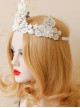 Baroque Pearl Shell Big Crown Lolita Hair Band