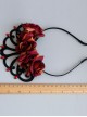 Vintage Baroque Queen Rose Crown Lolita Headband