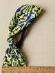 Yellow And Blue Concise Chiffon Hair Band