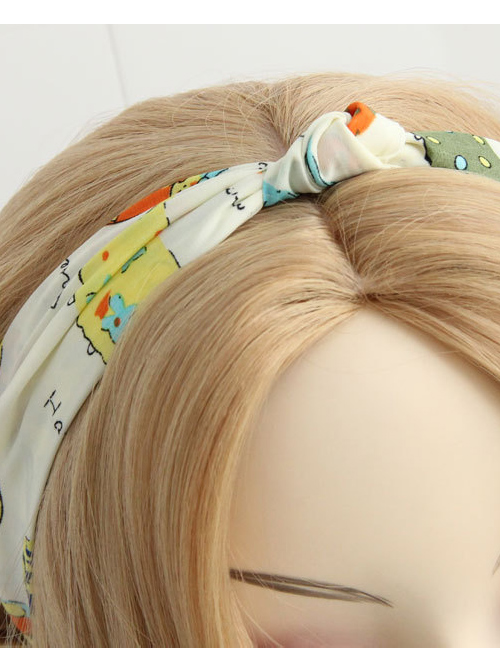 Cute Cartoon Chiffon Hair Band