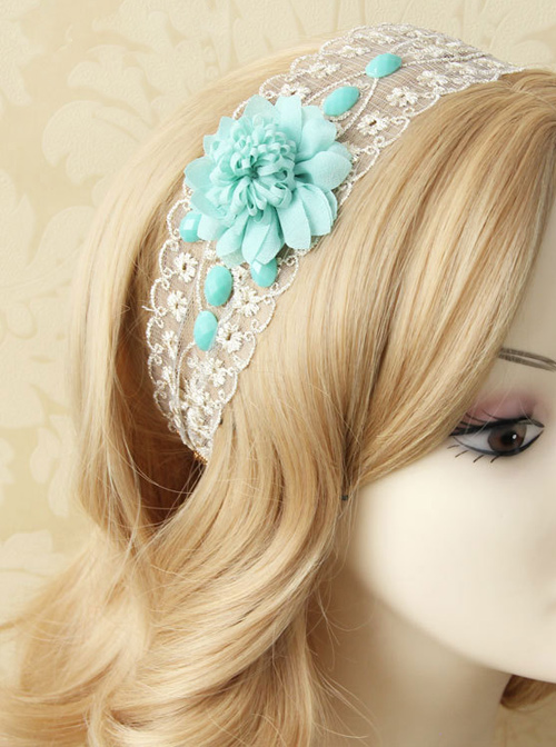 Lace Flower Holiday Classic Lolita Hair Band