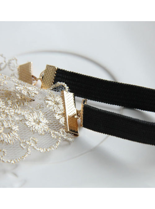 Lace Flower Holiday Classic Lolita Hair Band