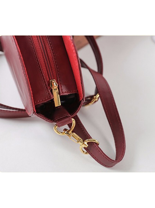 Alice Poker Red Lolita Single Shoulder Bag
