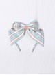 Go To A Journey Series Mint Color Bowknot Classic Lolita Head Band