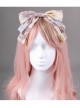 Royal Carousel Series Bluish Grey Bowknot Classic Lolita Head Band