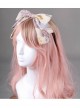 Royal Carousel Series Bluish Grey Bowknot Classic Lolita Head Band