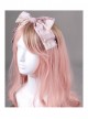 Royal Carousel Series Smoke Pink Bowknot Classic Lolita Head Band