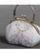 Otaksa's June Days Series White Elegance Classic Lolita Bag