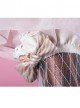 Mermaid Series Stripes Bowknot Ivory Sweet Lolita Hand Sleeves