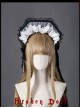 Mother Abbess Series Black Lace Gothic Lolita Head Band