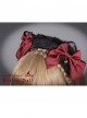 Sorceress Luna Series Black And Red Bowknot Cat Ear Lolita Head Band