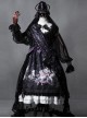 The Bride Doll Series Pearl Purple Gothic Lolita Crown Veil