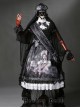 The Bride Doll Series Crow Cyan Bowknot Pearl Lolita Ribbon