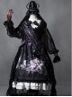 The Bride Doll Series Purple Bowknot Pearl Lolita Ribbon