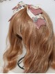 Garden Series Big Bowknot Beige Lolita Head Band