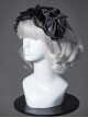 The Broken Doll Series Special Design Bowknot Crow Cyan Lolita Head Band