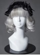 The Broken Doll Series Special Design Bowknot Crow Cyan Lolita Head Band