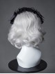 The Broken Doll Series Special Design Bowknot Crow Cyan Lolita Head Band