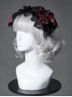 The Broken Doll Series Special Design Bowknot Black Tea Lolita Head Band