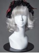 The Broken Doll Series Special Design Bowknot Black Tea Lolita Head Band