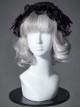 The Broken Doll Series Special Design Bowknot Dark Purple Lolita Head Band