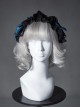 The Broken Doll Series Special Design Bowknot Indigo Lolita Head Band