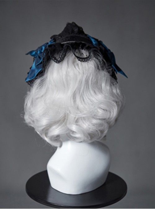 The Broken Doll Series Special Design Bowknot Indigo Lolita Head Band