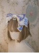 North Cross Stars Series Printing Bowknot Classic Lolita Headband