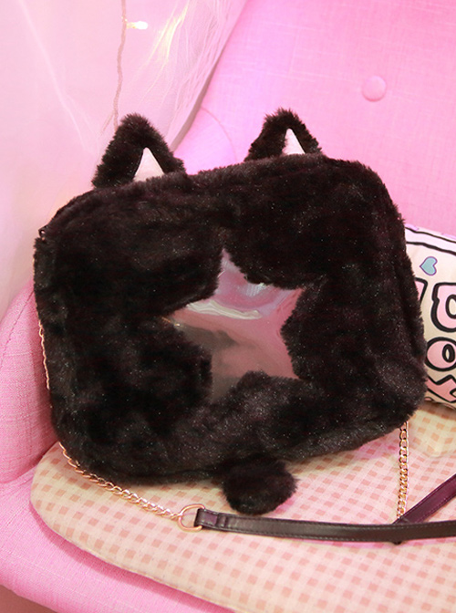 Lovely Plush Animal Ears Lolita Itabag