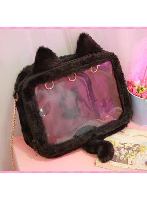 Lovely Plush Animal Ears Lolita Itabag