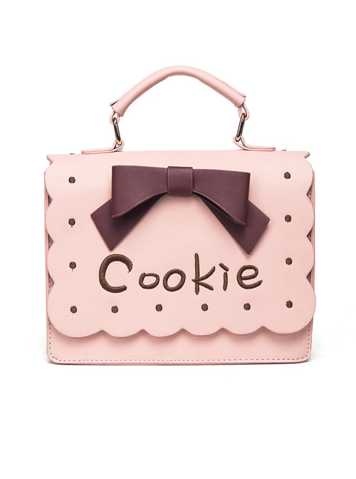 Cute Cookie Bowknot Lolita Shoulder Bag