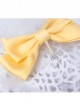 Lemon Planet Yellow Ribbon Bowknot Sweet Lolita Brooch