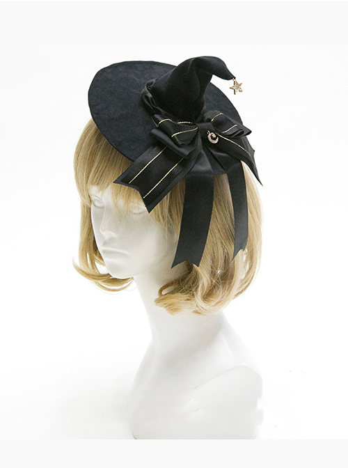Halloween Witch Gothic Lolita Mini Pointed Hat