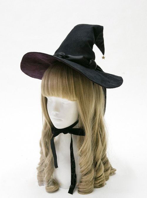 Halloween Witch Gothic Lolita Medium Pointed Hat