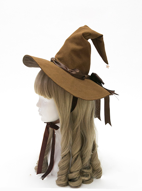 Halloween Witch Gothic Lolita Medium Pointed Hat