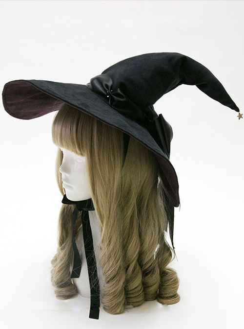 Halloween Witch Gothic Lolita Large Pointed Hat