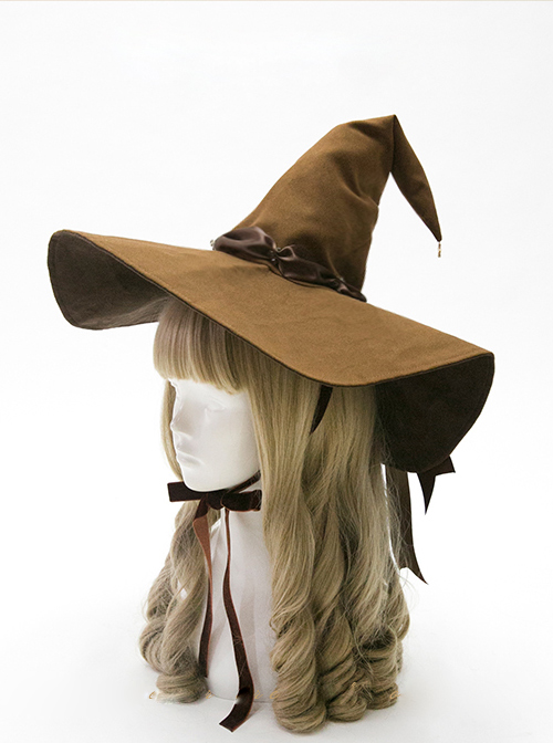 Halloween Witch Gothic Lolita Large Pointed Hat