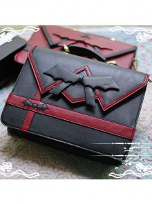 Halloween Bowknot Embroidery Lolita Backpack