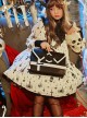 Halloween Bowknot Embroidery Lolita Backpack