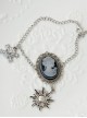 Portrait And Little Sun Pendant Gothic Lolita Anklet