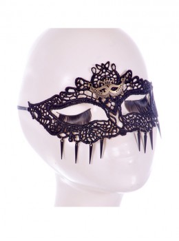 Sexy Black Lace Hollow Out Pendant The Cat Face Half Face Mask