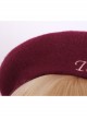 Retro College Style Classic Lolita Polychromatic Beret