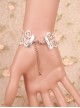 Elegance Retro White Lace Gothic Lolita Bracelet