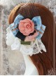 Magic Tea Party Spring of Europa Printing Flower Lolita Hair Pin