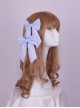 Soft Stripe Chiffon Big Bowknot Sweet Lolita Hair Pin