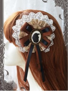 Magic Tea Party Raven And Writing-desk Series Classic Lolita Hair Pin