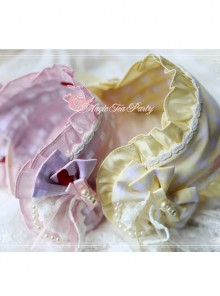 Magic Tea Party Flowers And Birds Poetry Series Printing Bowknot Sweet Lolita Head Band