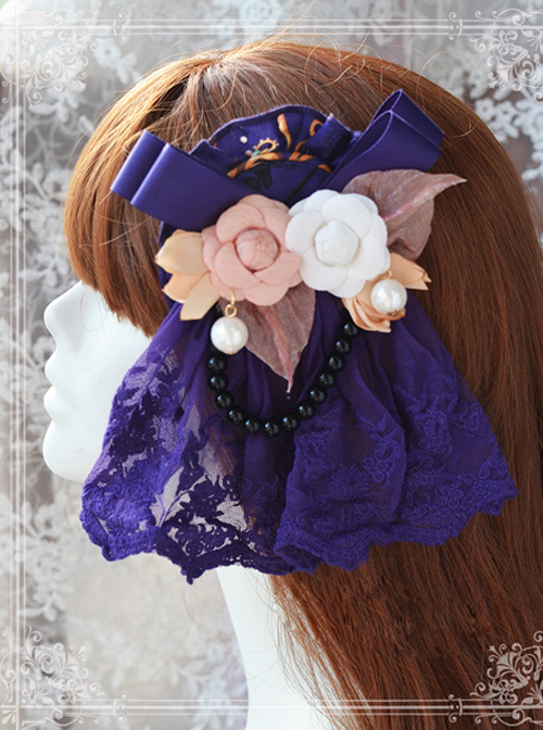 Magic Tea Party Spring Of Europa Series Small Flowers Classic Lolita Hair Pin