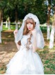 Romantic Tulle Lace Lolita Long Veil