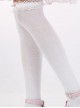 Lovely White Lace Sweet Lolita Knee Stockings